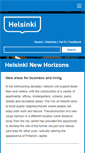 Mobile Screenshot of en.uuttahelsinkia.fi